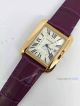 Replica Swiss Cartier Tank Watch Gold Case   (3)_th.jpg